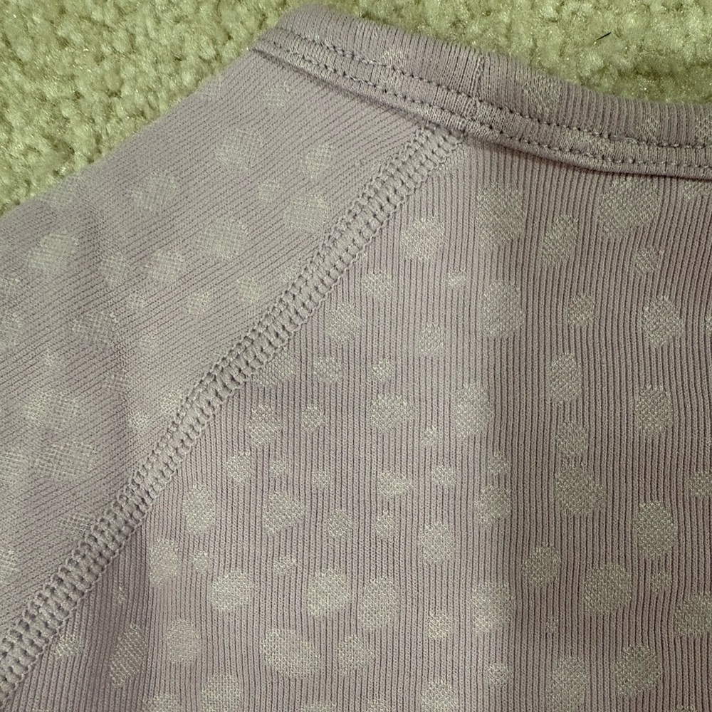 AYBL Lavender Patterned Crop Top - image 4